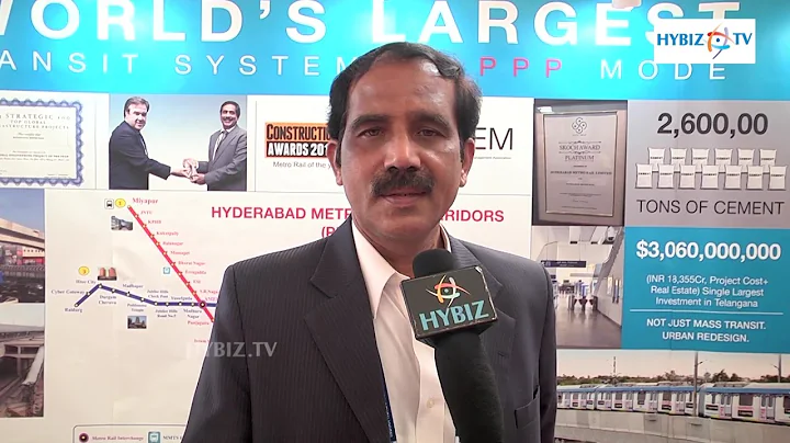Vijay Mandapaka | Hyderabad Metro Rail | 77th Indi...