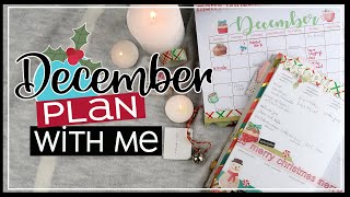 December 2020 Plan With Me | Holiday Planner December Setup