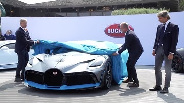 Bugatti Divo World Premiere at The Quail: A Motorsports Gathering 2018