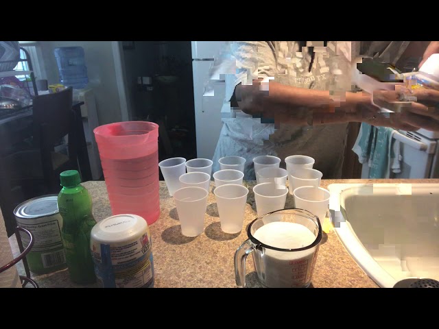 How To Make Frozen Cups, Freeze Cups, Icy Cups, Cool Cups