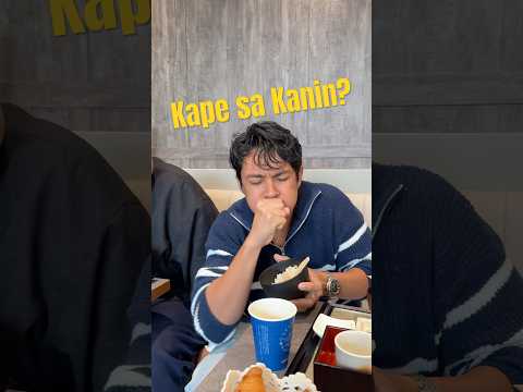 Kape sa Kanin? Ang hirap lunukin! Ano ba kasi itong ginagawa nyo saken ninong @JayzarRecinto