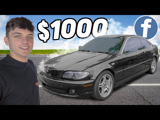 I Bought A $1000 BMW Off FaceBook & It Blew Up... class=