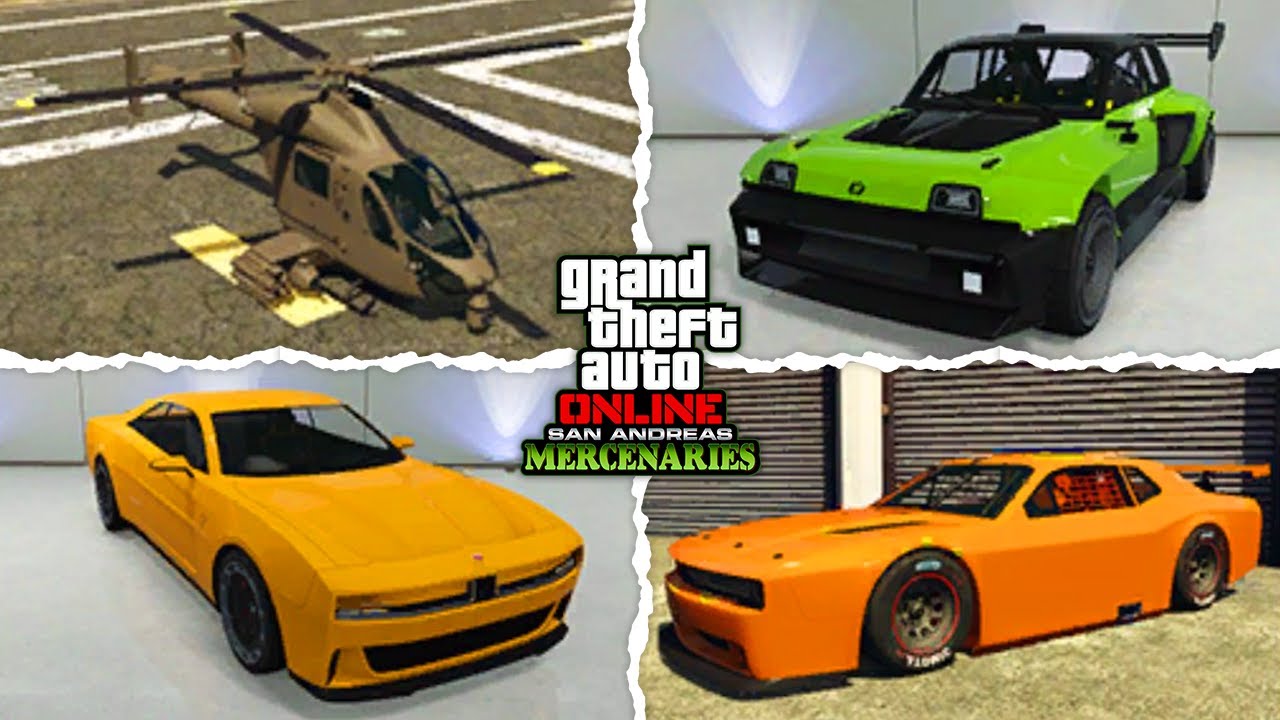 All new vehicles in GTA Online: Los Santos Mercenaries update