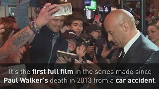 Vin Diesel pays tribute to Paul Walker at Fast 8 premiere