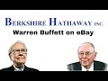 Warren Buffett: I Should Have Bought eBay