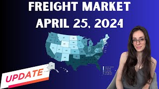 Trucking and Freight Market April 25 2024: No Smoke And Mirrors Here