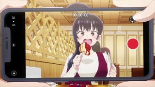 Yamada Anna being cute / siendo tierna