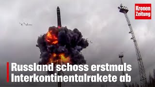 Thumbnail for Russland schoss erstmals Interkontinentalrakete ab | krone.tv NEWS