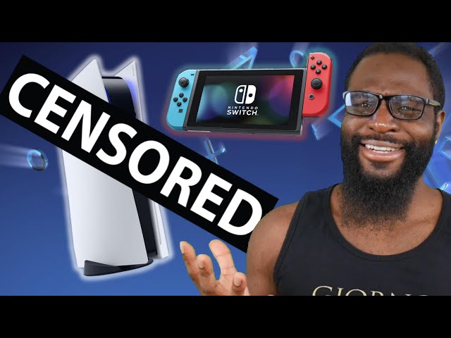 The MOST RIDICULOUS Nintendo Switch Vs PS5 Game CENSORSHIP