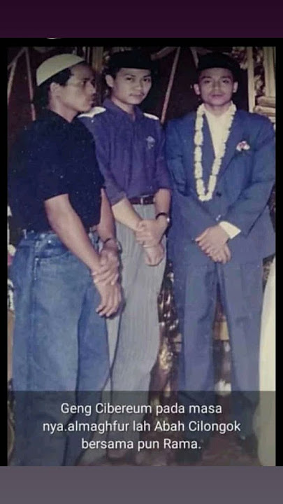 Alm Abuya uci turtusi di waktu muda masallah ganteng ❣️