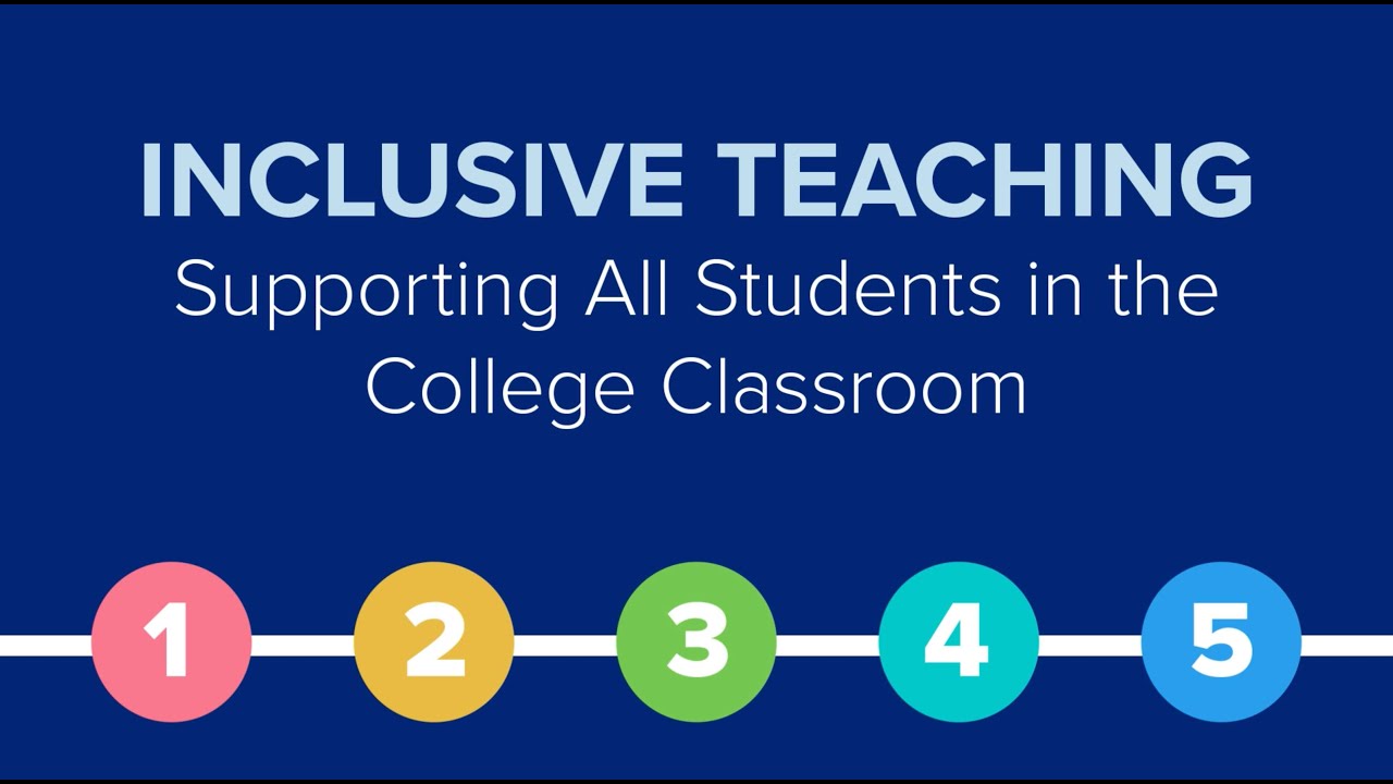 MOOC INCLTEACH1x I Inclusive Teaching: Supporting All Students in the ...