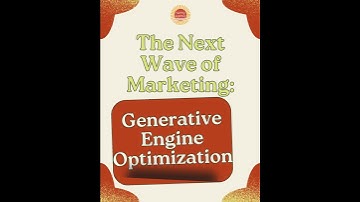 🚀 The Next Wave of Marketing: Generative Engine Optimization (GEO) Everyone knows about SEO…