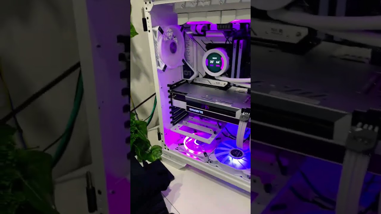 New 140mm Fan For Better Flow isn’t Cool 😎💜❤️🤍 