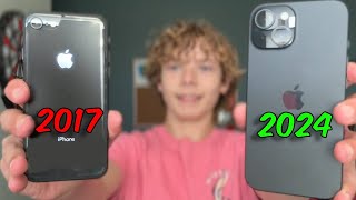 Should you use the IPhone 8 OR IPhone 15 in 2024?