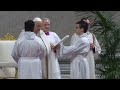 11 de febrero de 2024, Santa Misa con ceremonia de canonización | Papa Francisco