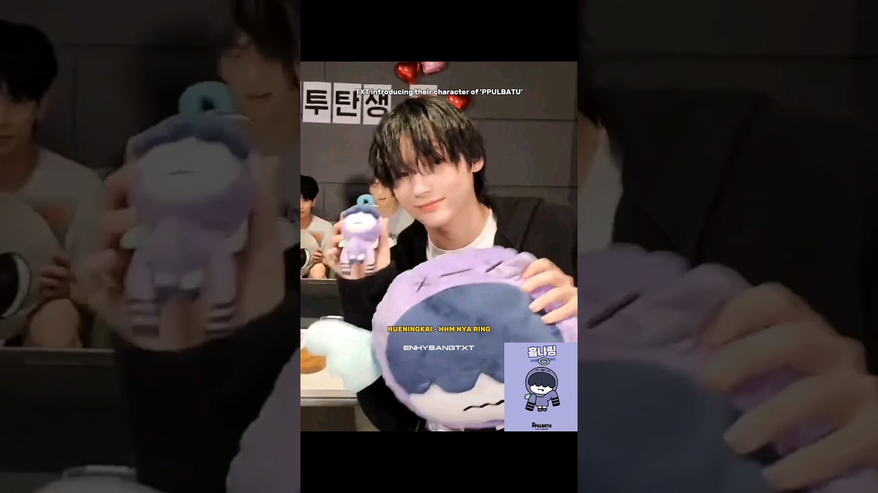 TXT introducing their character of 'PPULBATU'🥹💖 
