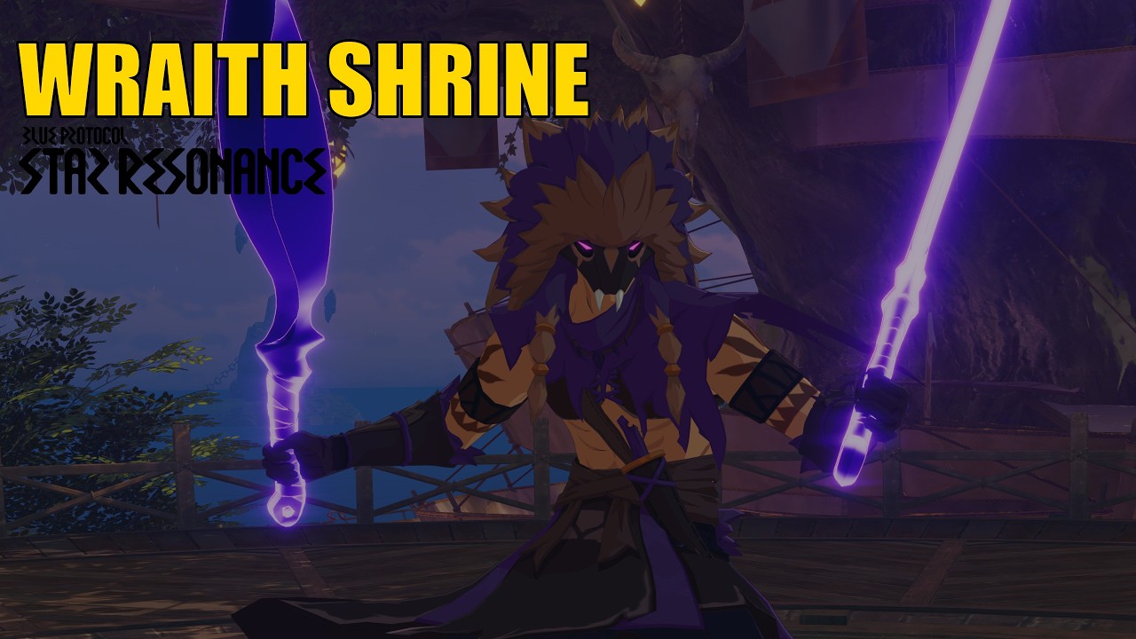 5 TANKS vs WRAITH SHRINE - Blue Protocol Star Resonance