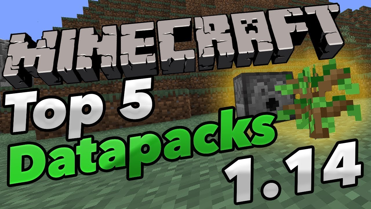 Top 5 Survival Datapacks 1.14+ - YouTube