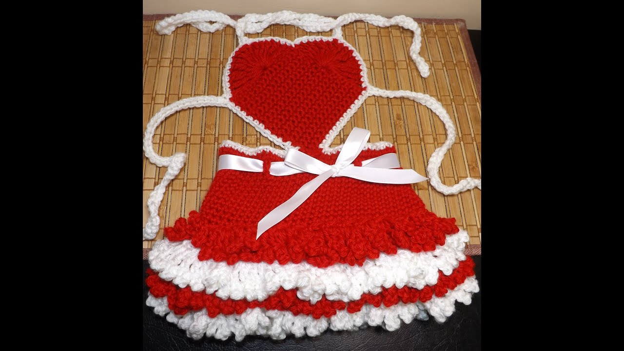 Crochet Valentine's Day Dress - YouTube