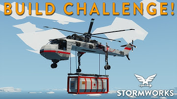 New Build Challenge - Skycrane!!!! - Stormworks