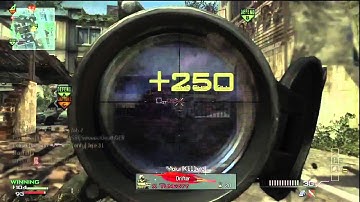 MW3 QUAD HITMARKER! w/ BARRET!