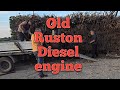 New mancave engine old diesel