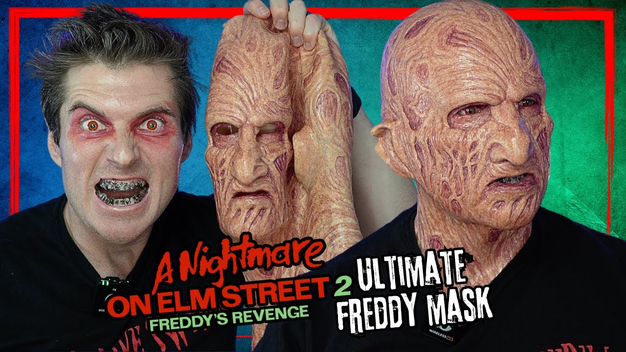 The Ultimate Elm Street 2 Freddy Krueger Silicone Mask