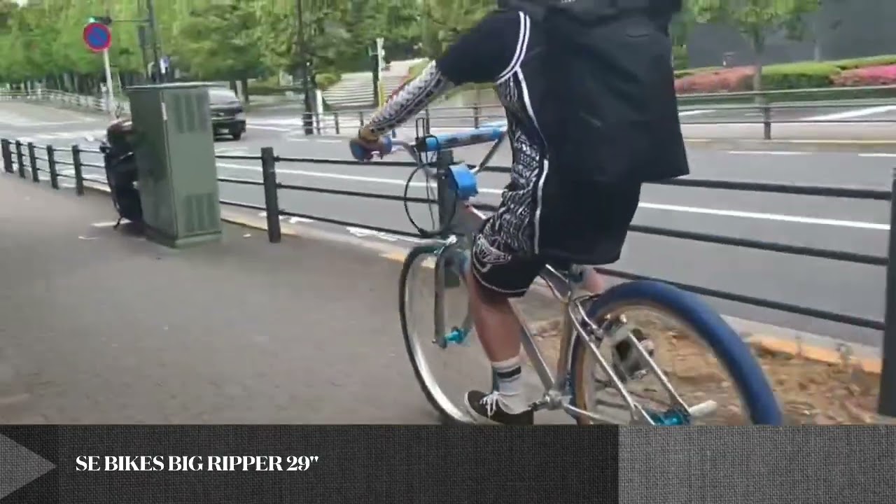 SE BIKES_ BIG RIPPER 29インチでクルージングが楽しすぎる‼︎ - YouTube