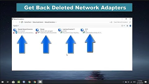 How to Restore Accidentally Deleted Network Adapters on Windows 10