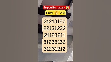 impossible puzzle 😱 #gaming #brainteaser #logicalstation #bujho #puzzle