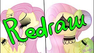 Redraw MLP Fluttershy Speedpaint