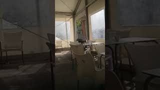 Terraza Hotel Plazaola en Irurtzun, Navarra @TxemaDobarro