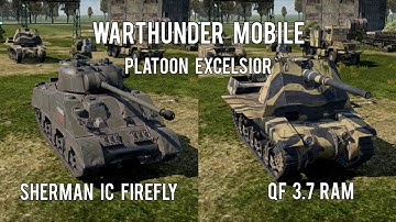 War thunder mobile skill issue platoon excelsior..