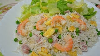 Испанский салат - Еnsalada de arroz tres delicias! Испанский салат - Еnsalada de arroz tres delicias!