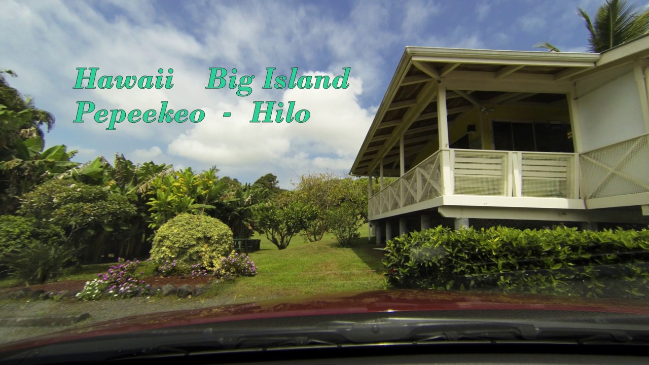ハワイ島 ヒロ周辺をドライブ。 Hawaii Big Island YouTube
