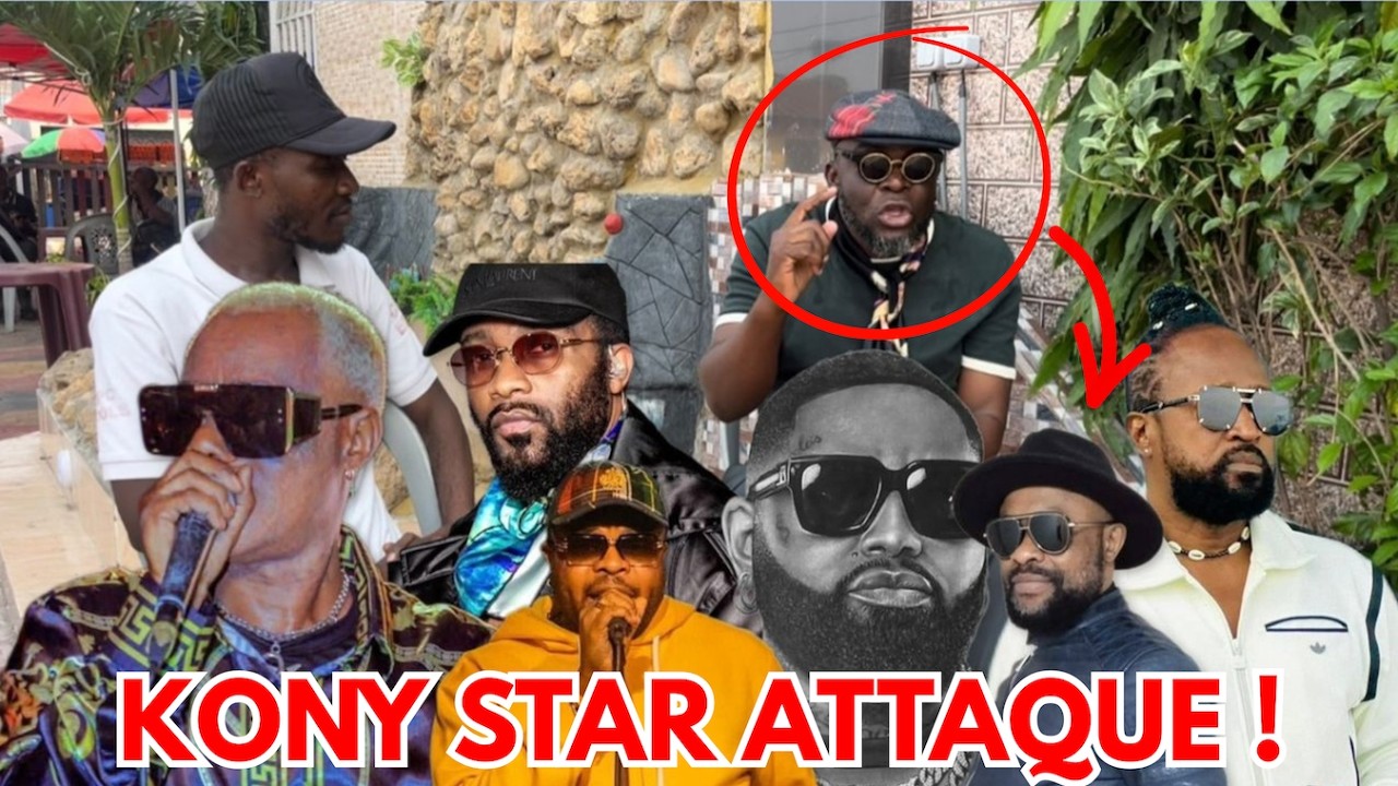 INCROYABLE : KONY STAR  RECADRE SEVEREMENT SERGE MABIALA ET FERRE GOLA ALOBI CHAY NGENGE AZA YUMA !