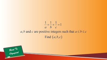 [Olympiad Problem] Given that 1/a + 1/b +1/c = 1. What are the integer solutions?
