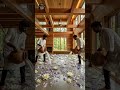 From Empty Room to Luxury Flower Reflection Floor 😍✨ #shorts