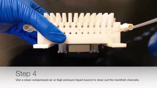 Moduline Systems - How to Clean a 96 Channel Manifold