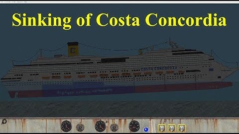 Floating Sandbox/MS Costa Concordia: Human Errors Proven Fatal