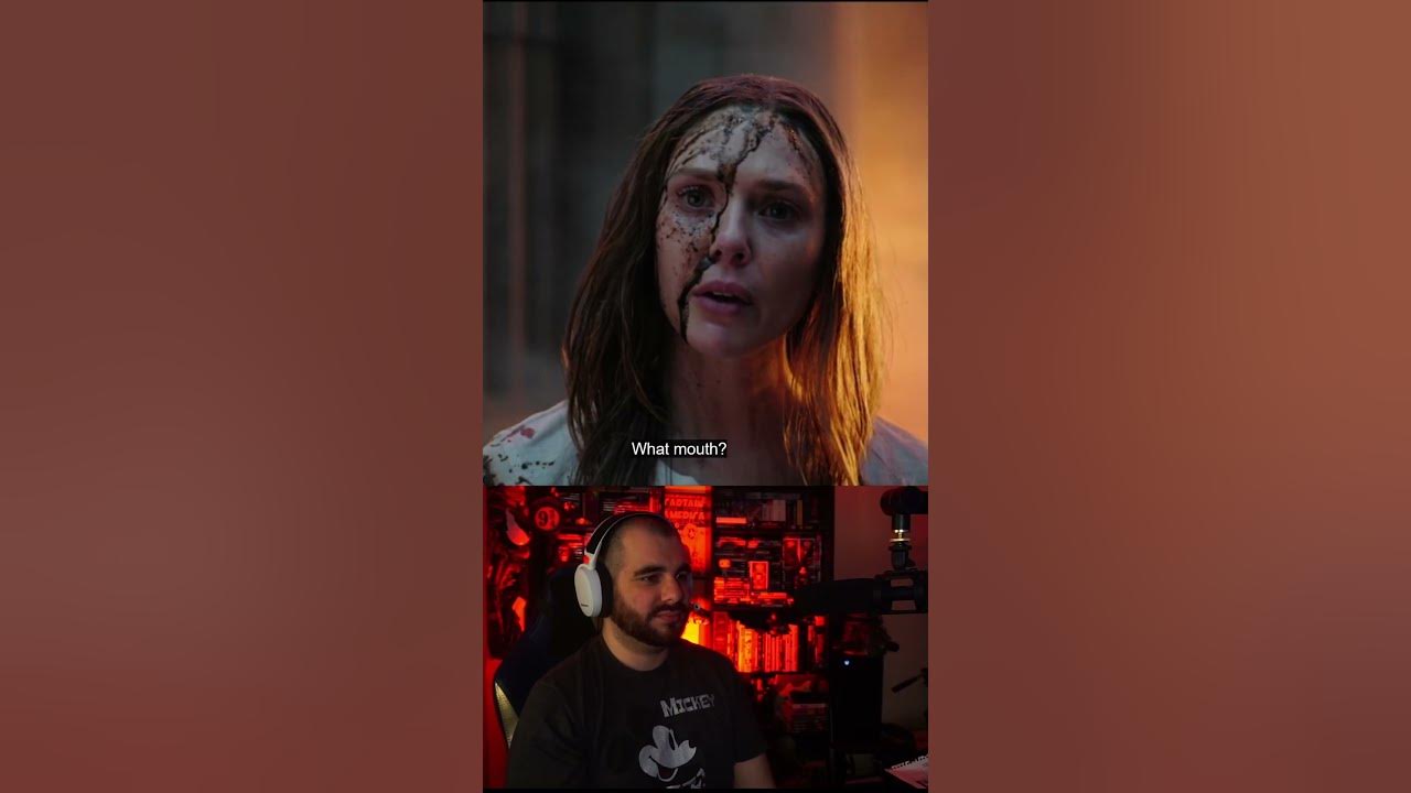 Scarlet Witch vs illuminati in MCU 😈 #marvel #shorts