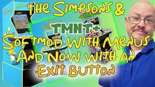 Ultimate Guide Add 6 games to Arcade1up Simpson's TMNT+ Soft Mod Now W/Exit Button screenshot 1