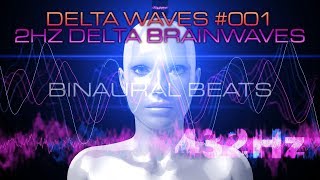 432Hz BINAURAL BEATS - 2Hz Delta Brainwaves - Hemisphären-Synchronisation Einschlafmusik 1 Stunde