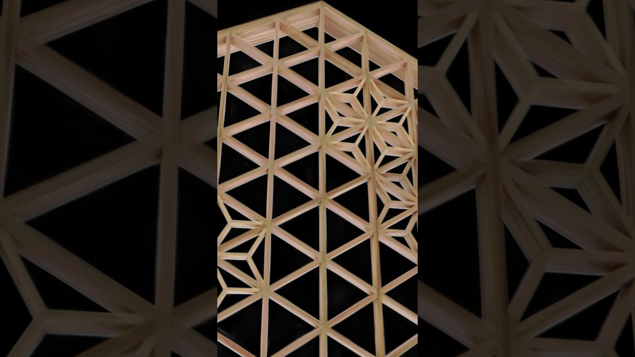 Intricate lattice details faithfully reproduced