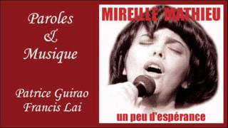 Un peu d&#39;espérance - Mireille Mathieu