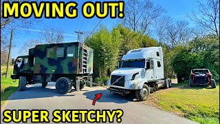 We Got Kicked Out!!! Moving Everything From Our Parents House!
