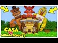 GLI ANIMATRONICS GIGANTI ATTACCANO LA NOSTRA CASA! - Minecraft ITA