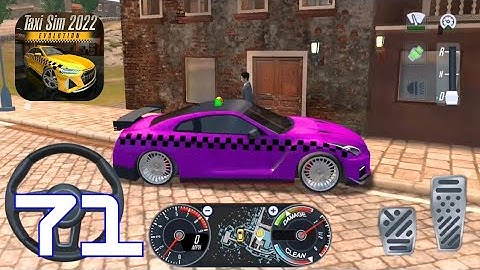 Taxi Sim 2022 Evolution - Nissan SkylineTaxi Gameplay Walkthrough Part 71 (Android ios)