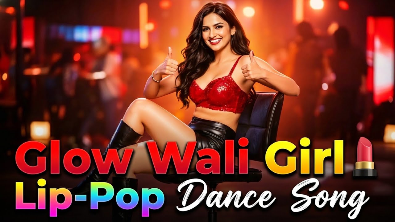 Glow Wali Girl 💄 | New Lip-Pop Dance Song | Full Attitude Pop Vibes | AI Sangeet Studio