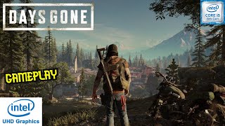 Days Gone Gameplay on i5-8250U, Intel UHD Graphics 620